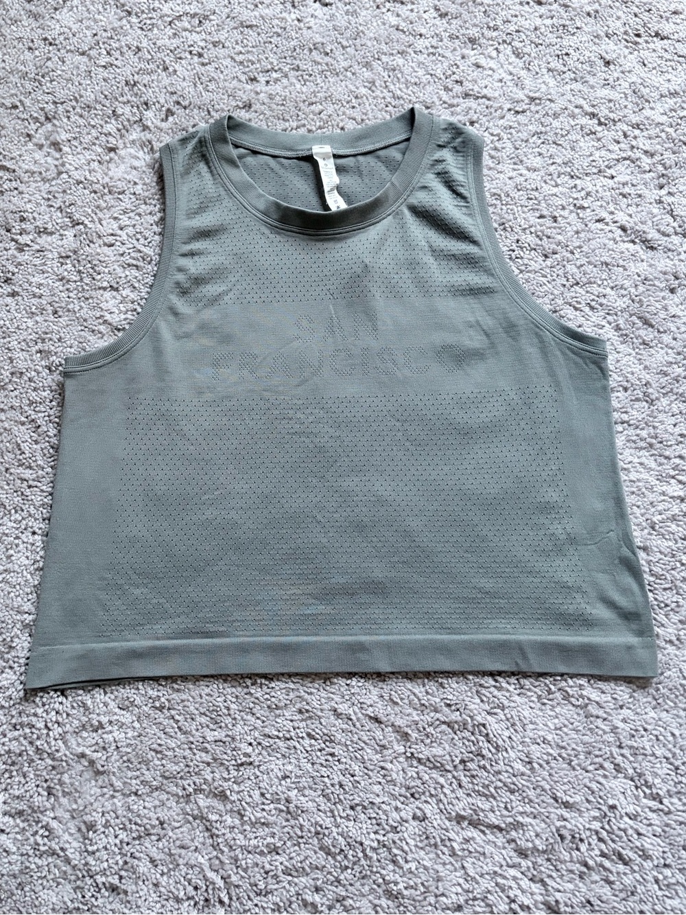 Sleeveless Workout Tank Top